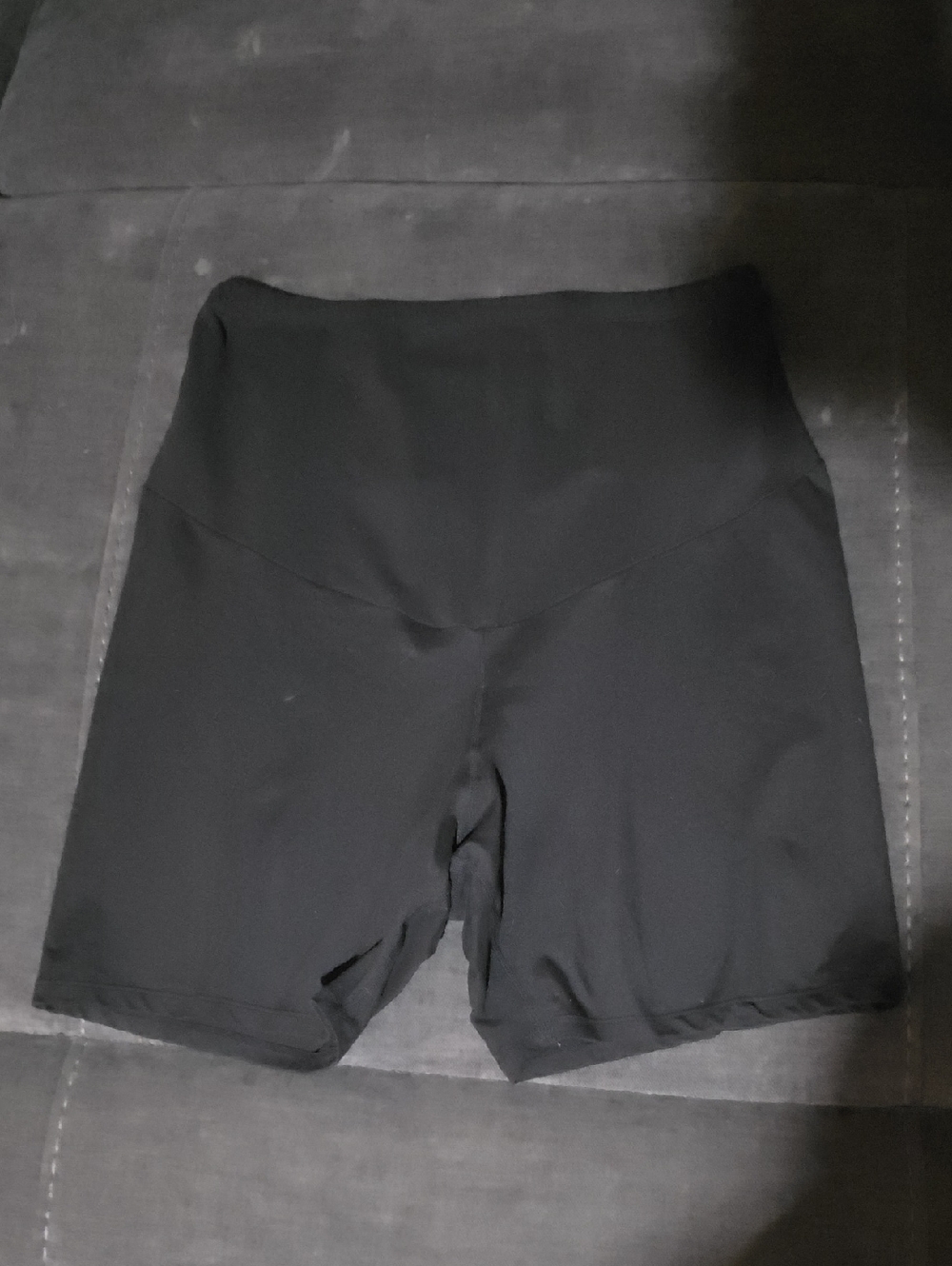 Amazon Black High-Waist Bike Shorts for Women